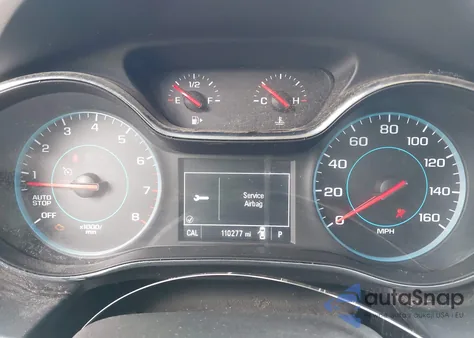 2017 Chevrolet Cruze Lt Auto из США, поврежденный, VIN 1G1BE5SM6H7245906